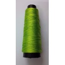 PARROT GREEN - 175+ Yards Viscose Rayon Art Silk Thread Yarn - Embroidery Crochet Knitting Lace Trim Jewelry